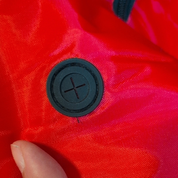 Red Clif Drawstring Backpack - Picture 2 of 2